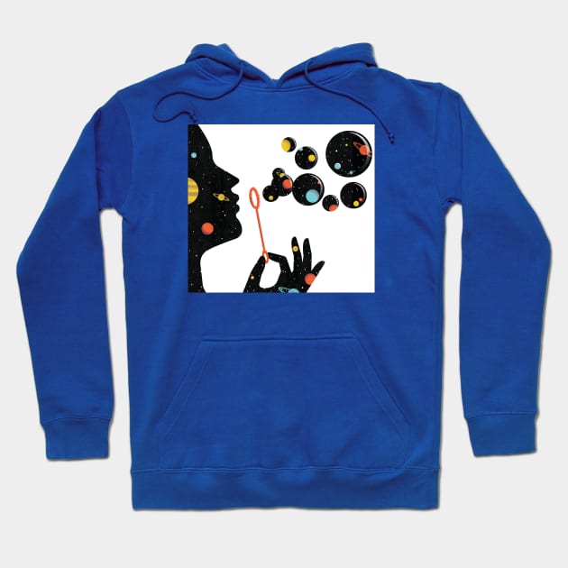 Multiverses 2 Hoodie by Neil Webb | Illustrator